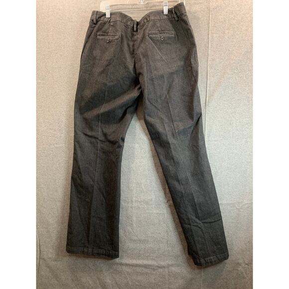 Larry Levine Stretch Pants Women's Size 14 Black Color - Picture 2 of 6